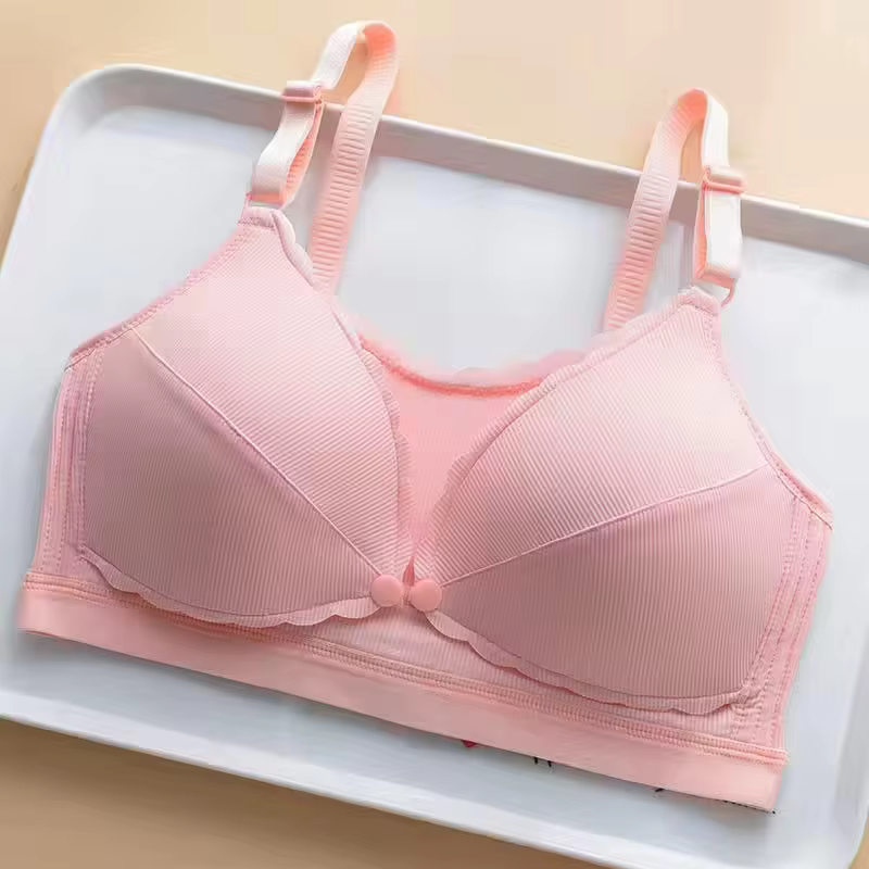 Soutien-gorge Push Up pour femmes, empêche l'affaissement, sans fil, coussinets respirants, sous-vêt