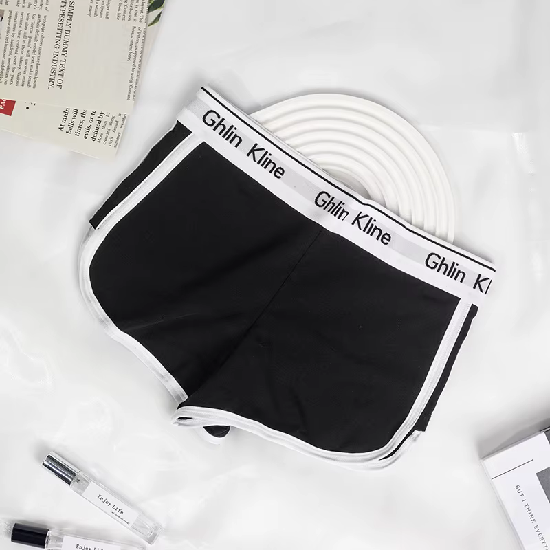 Culottes Boxer en Coton Confortables pour Femmes, Double Couche, Shorts de Sport, Culottes de Yoga, 
