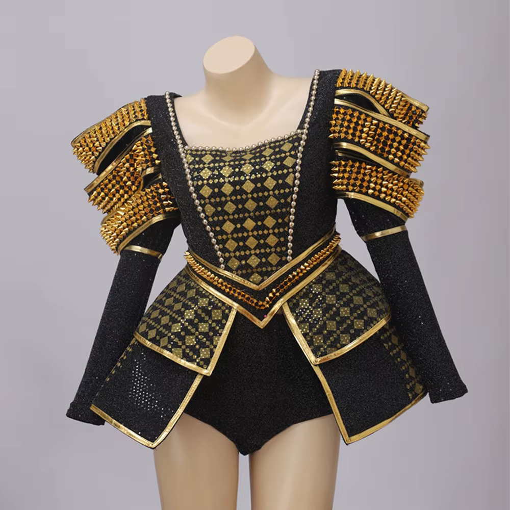 SIX The Musical Catherine of Aragon Cosplay Costume pour Femme, Tenues de Performance sur Scène, Ten