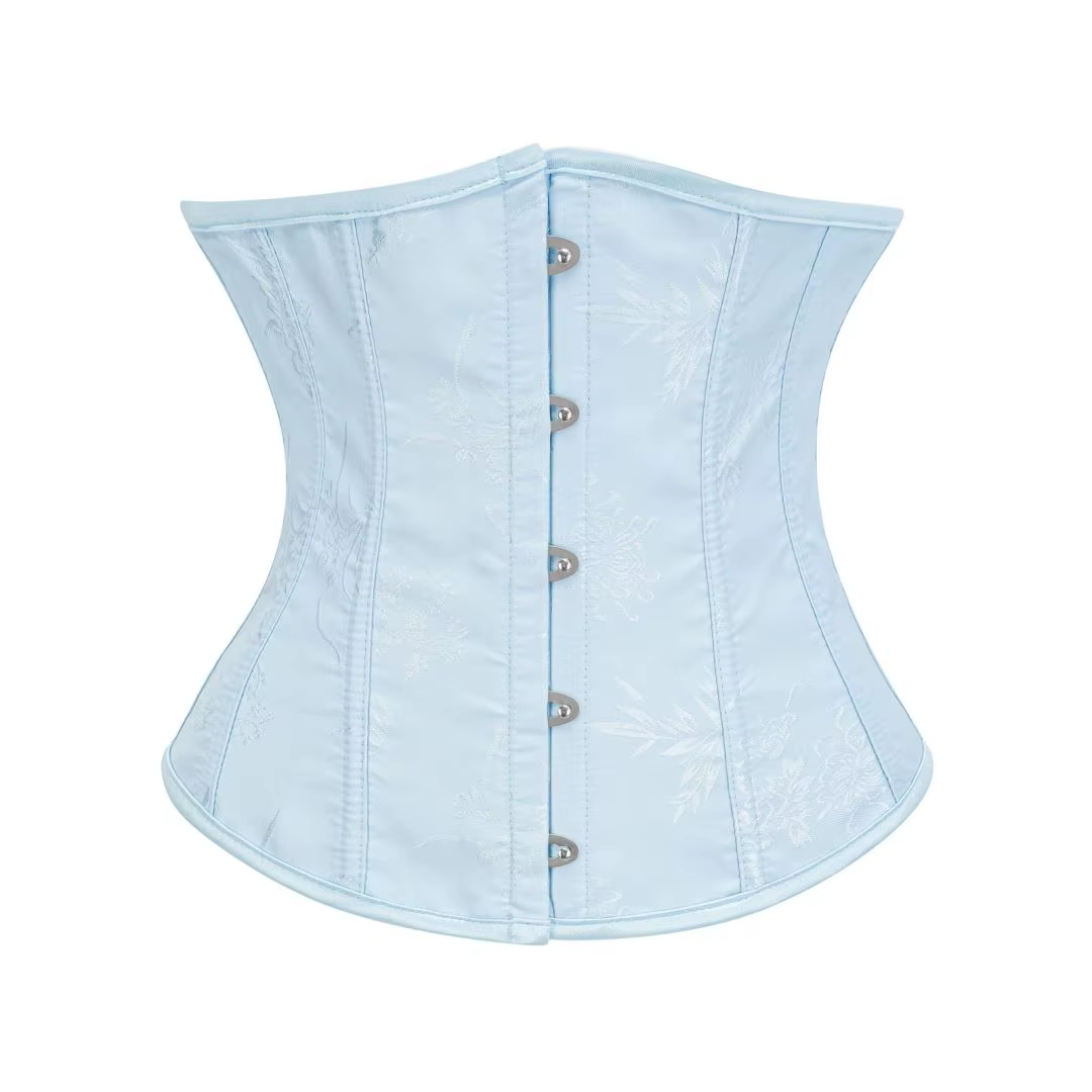 Corset sous-poitrine rouge bordeaux sexy pour le modelage de la taille, style gothique