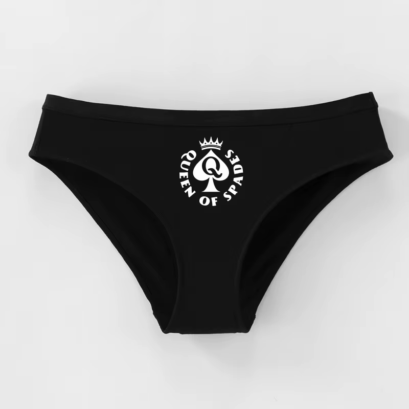 Call EEN OF SPADES-Culottes en coton pour femmes, sous-vêtements sexy, slips pour filles, lingerie d