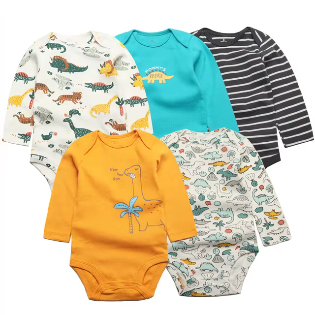 Body bébé garçon 5 pièces ensemble de vêtements nouveau-né enfant en bas âge bébé fille vêtements 10