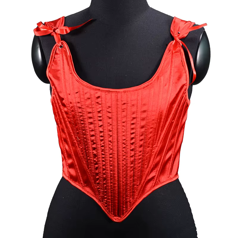 Bustier Overbust désossé Renaissance pour femme, corset Y