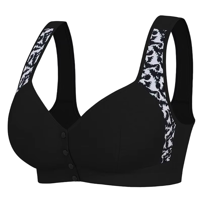 Soutien-gorge Confort Sans Armature à Fermeture Avant Grande Taille - Sans Coutures, Couvrance Total