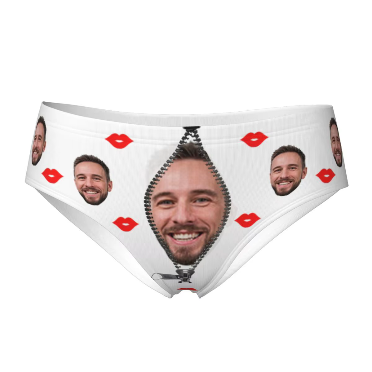 Cadeau de saint valentin personnalisé slips pour femmes visage personnalisé Photo culotte de sous-vê
