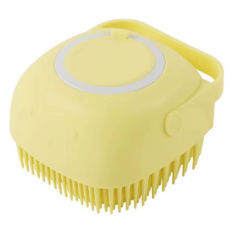 Brosse de bain en Silicone pour shampoing, peigne de Massage, brosse de toilettage, accessoires de b