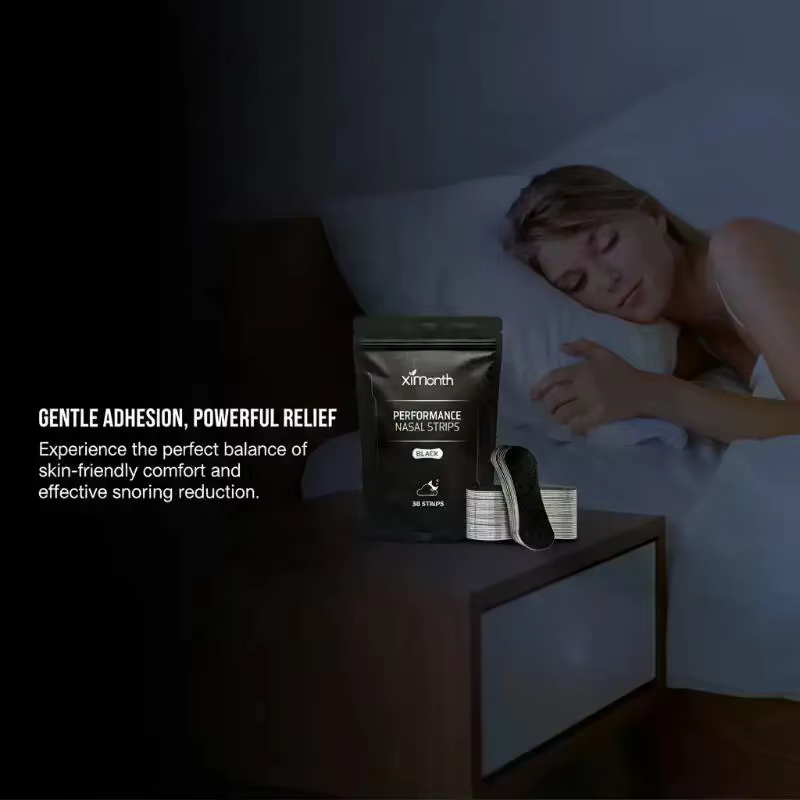 Bandes nasales et buccales pour le sommeil avec Aloe Vera, Menthol et Acide Hyaluronique – Aide resp