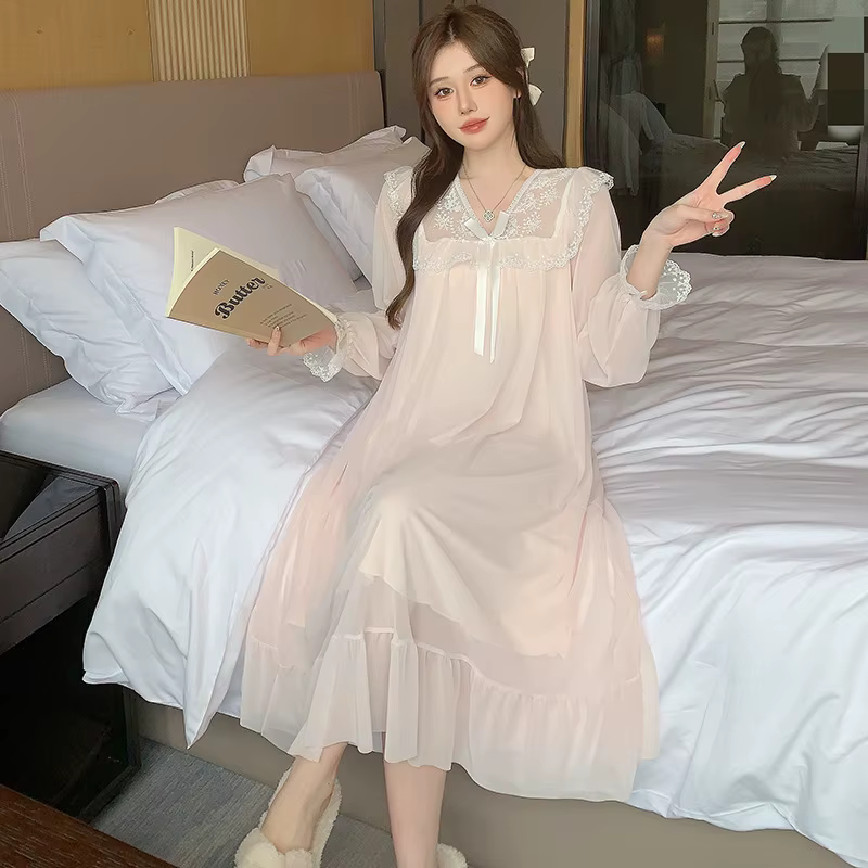Femmes chemises de nuit d'été avec soutien-gorge vêtements de détente en plein air chemise de nuit r