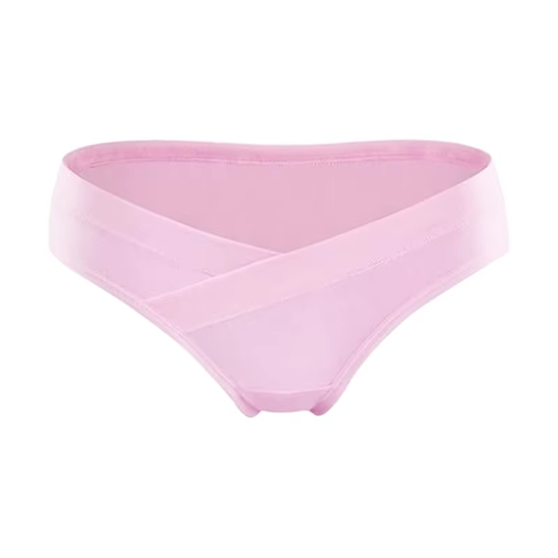 Sous-vêtements de maternité en coton pour femmes enceintes, culotte post-partum sous bosse, culotte