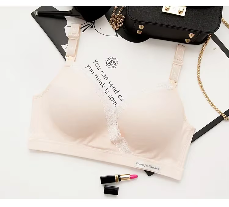 Soutiens-gorge d'allaitement lisses pour femmes enceintes, soutien-gorge de sommeil, sans fil, sans 