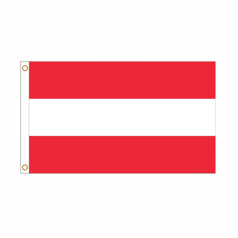 Drapeau autrichien 90x150cm, bannière suspendue pour la décoration de la maison