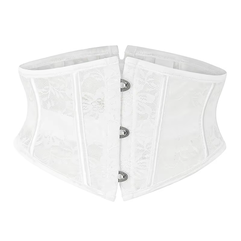 Femmes taille formateur Corsets minceur Shaper corps ceinture grande taille noir dentelle florale co