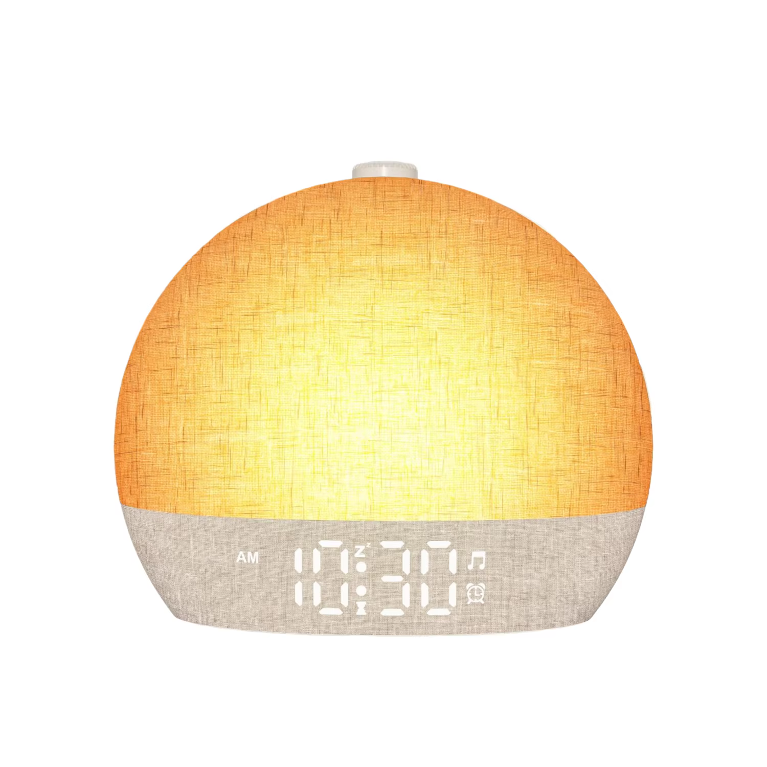 Réveil des lumières du lever du soleil, veilleuse à intensité variable, Machine sonore à bruit blanc