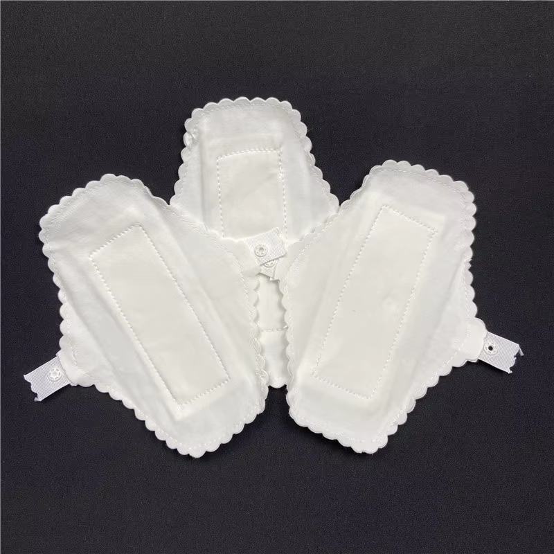 12 pièces/lot serviettes en tissu fin coton doux lavable féminin doublures de culottes serviettes hy