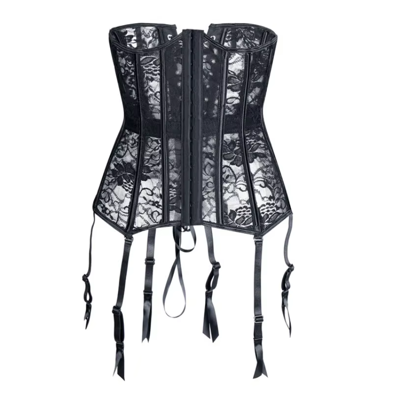 Haut Corset sous le buste avec bretelles, Lingerie Sexy pour femmes, cintré à la taille, Bustier res