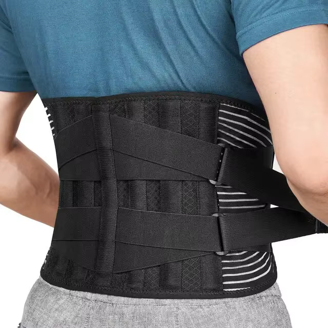 Ceinture de soutien lombaire réglable, Corset orthopédique à Double traction pour le dos, décompress