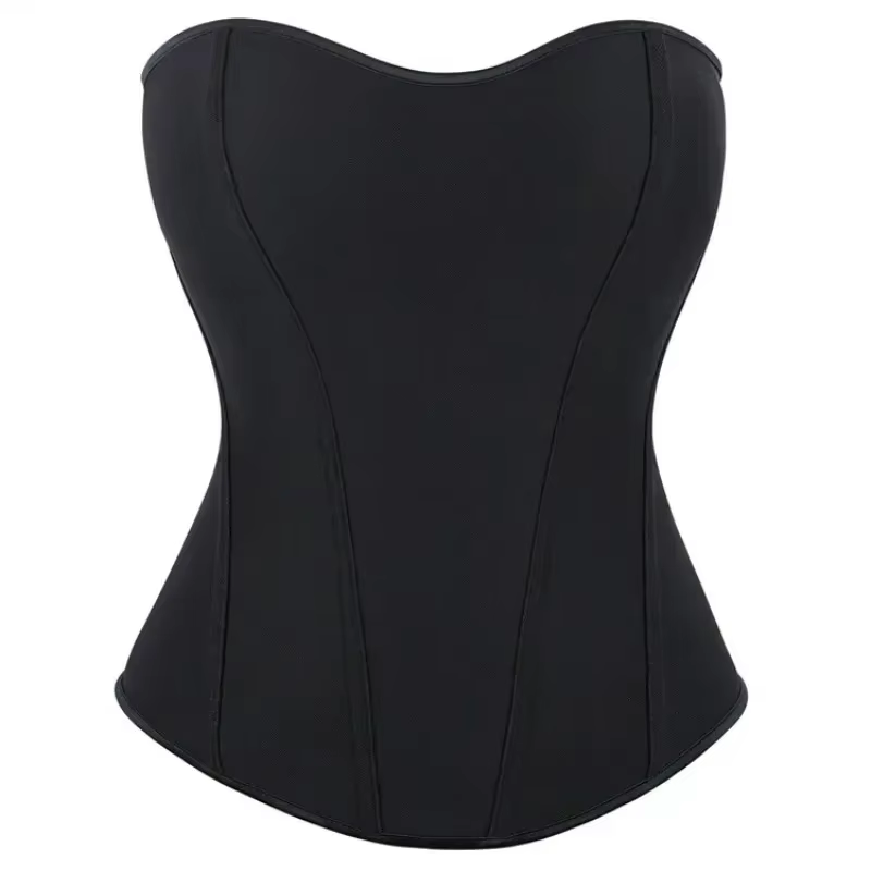 Sexy femmes Corsets Bustiers haut Style Vintage Corselet surbuste Sexy à lacets fermeture éclair Cor