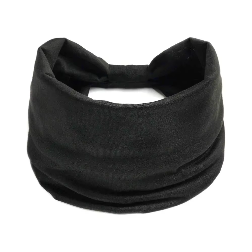Bandes de cheveux larges torsadées pour femmes, Turban large, bandeau d'entraînement, mode Yoga, Boh