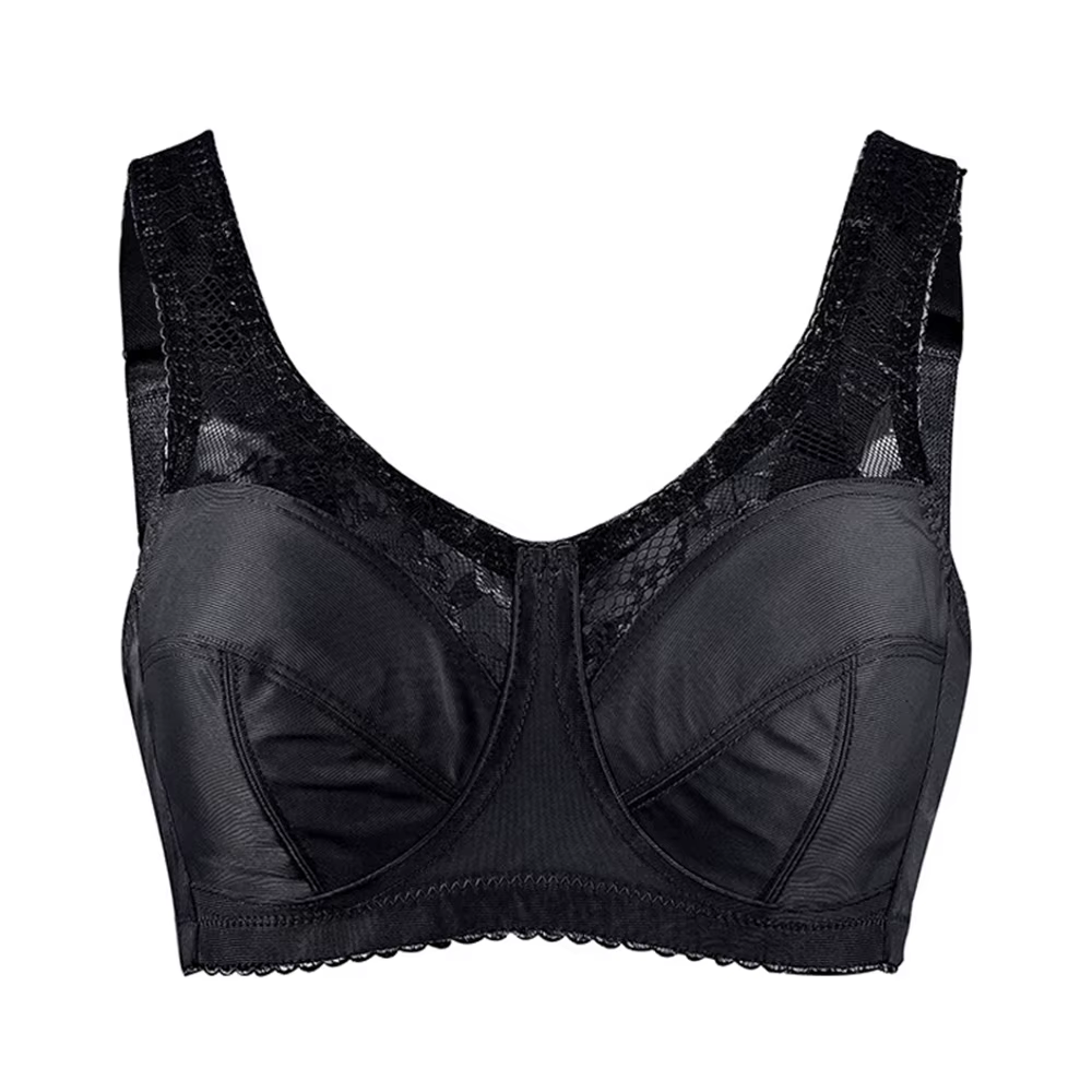 BCHRAYIUP Soutien-Gorge sans Armature Femme Dentelle Non rembourré Emboitant Grande Taille 90 95 100