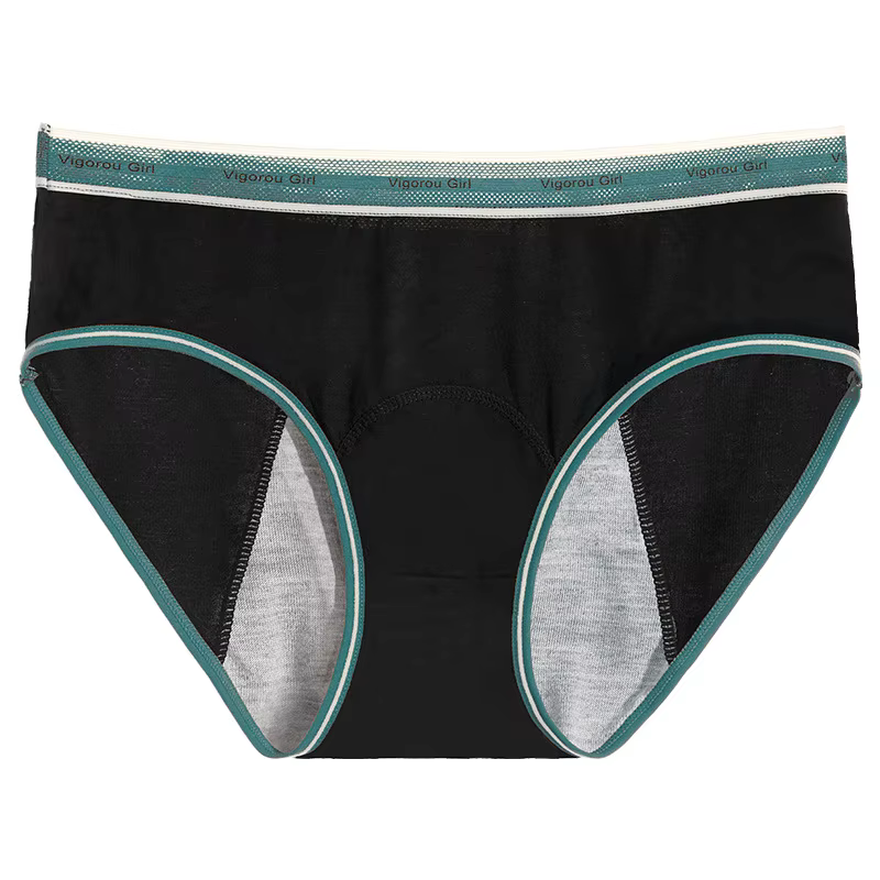 Culotte menstruelle pour femmes, lourde, absorbante, réutilisable, hygiène physiologique, taille moy
