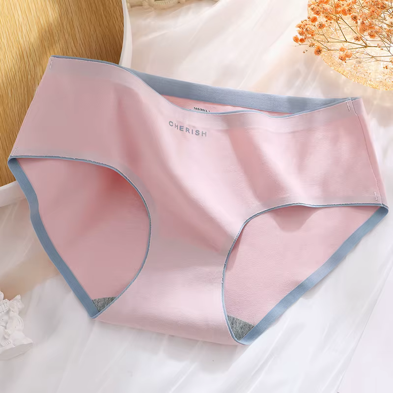 Culotte en Coton pour Femme, Lingerie Sexy, Sous-Vêtements Doux pour Bol, 1 Pièce