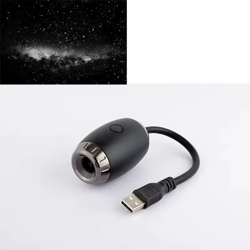 Projecteur LED romantique ciel étoilé, lampe USB pour voiture, plafond, décoration de fête, plug and