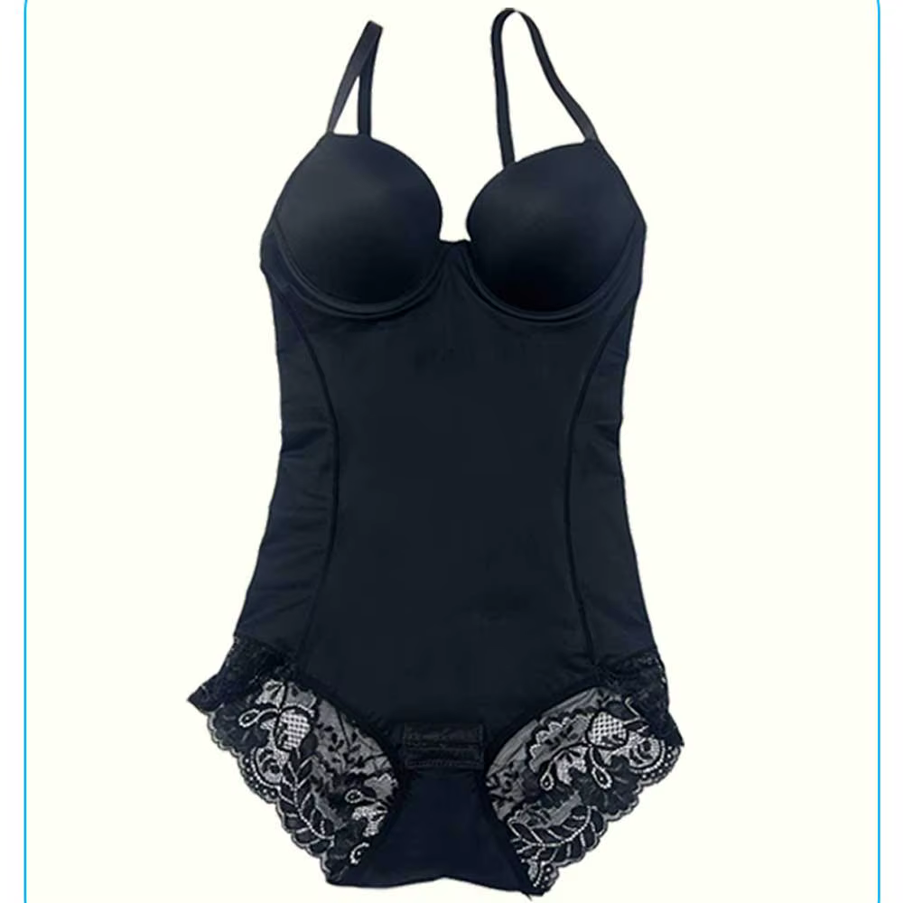 Body shapewear pour femmes pour le contrôle du ventre, soutiens-gorge intégrés, corsets moulants et 