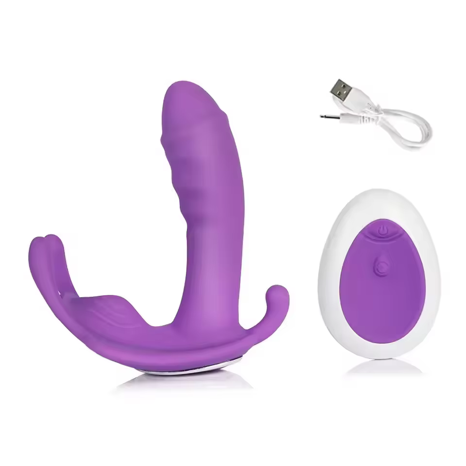 Vibromasseur lapin télécommandé, culotte portable, gode, Massage par Vibration, stimulateur de clito