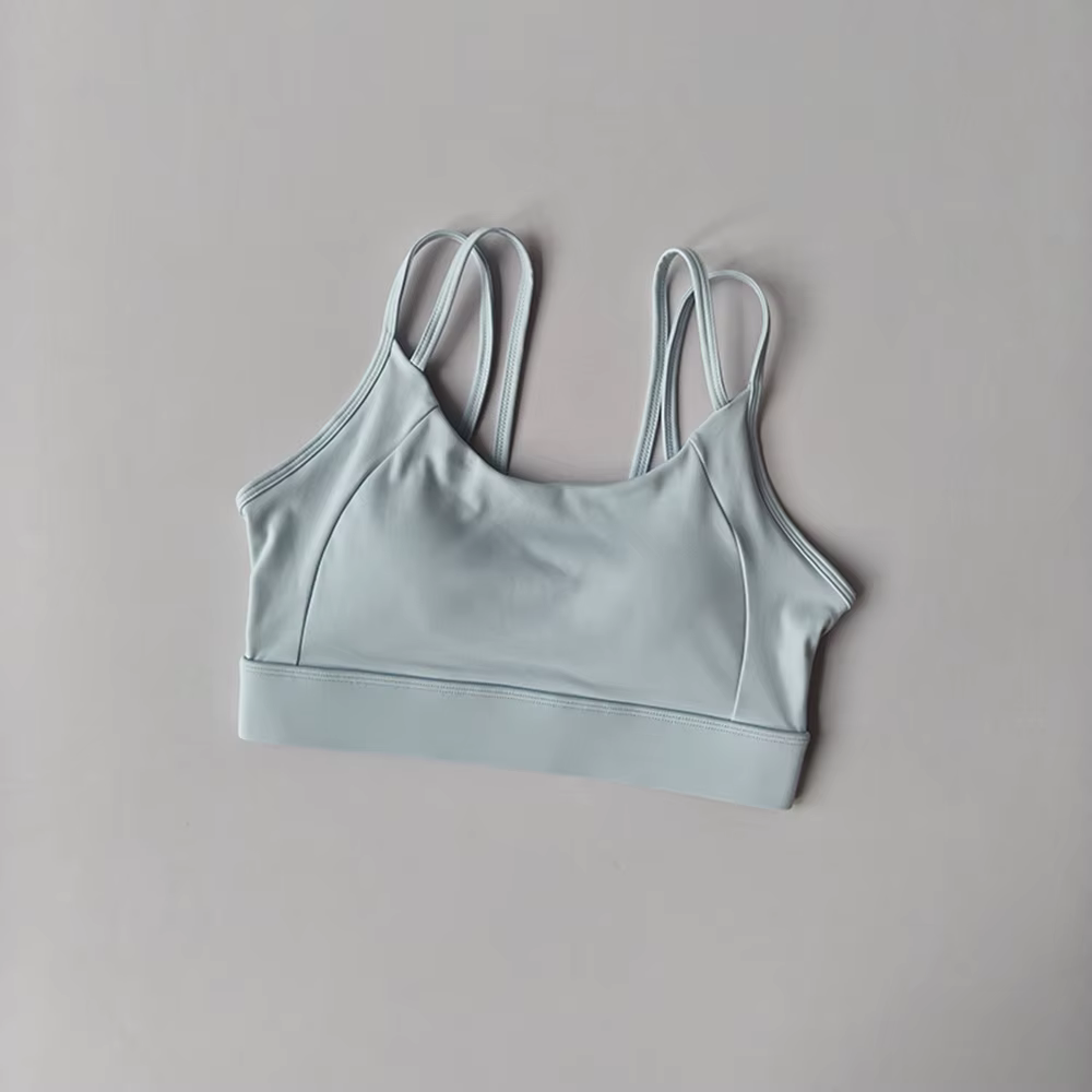 Soutien-gorge de sport à haut soutien pour femmes, haut d'entraînement à dos nageur à Impact maximum