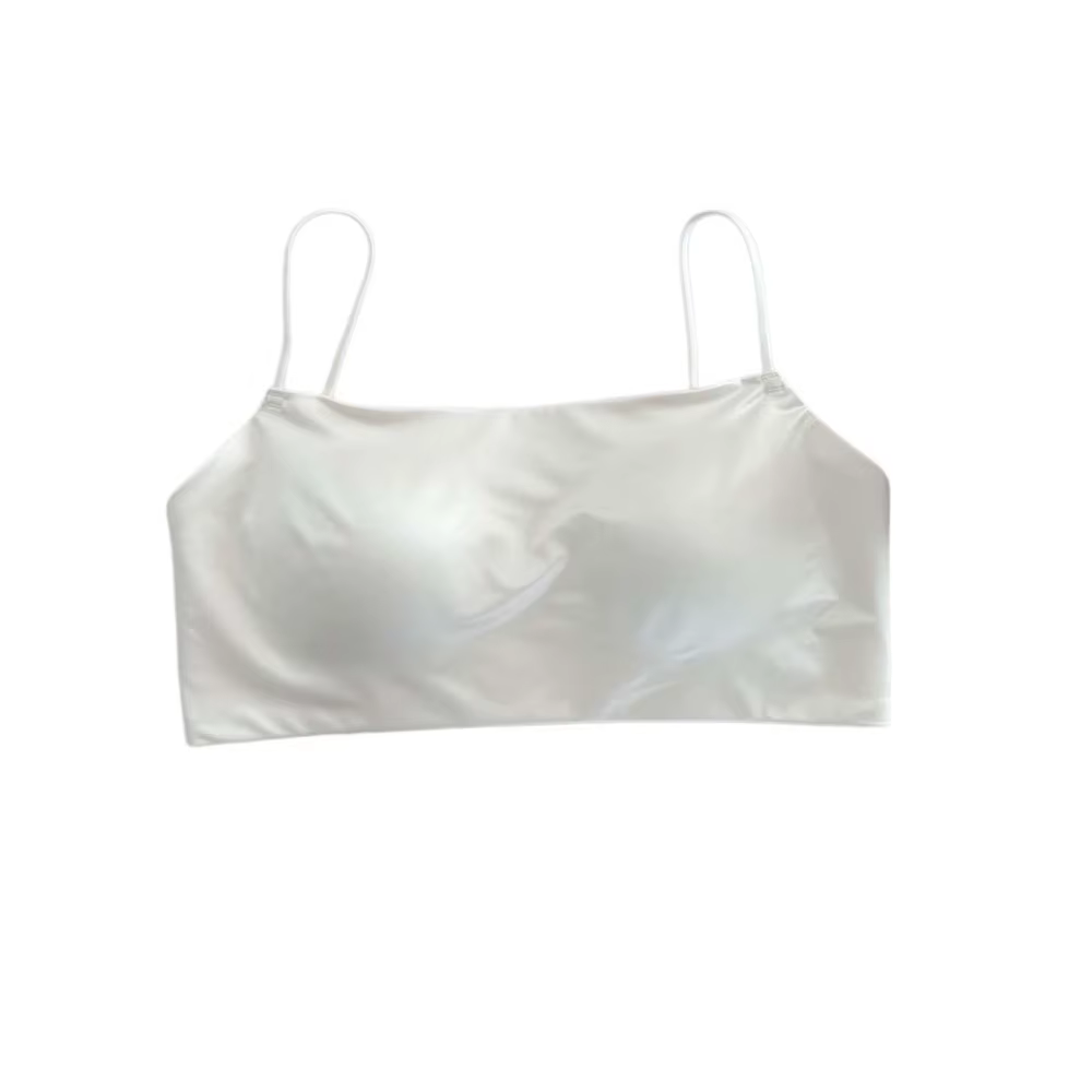 Soutien-gorge sans fil en satin à fines bretelles, imprimé léopard, col bateau, pour femme, antichoc