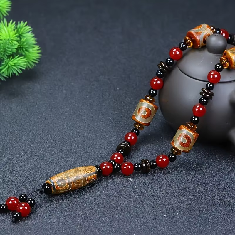 Collier pendentif Nine Eyes, accessoires de mode, simple, polyvalent, frais, populaire