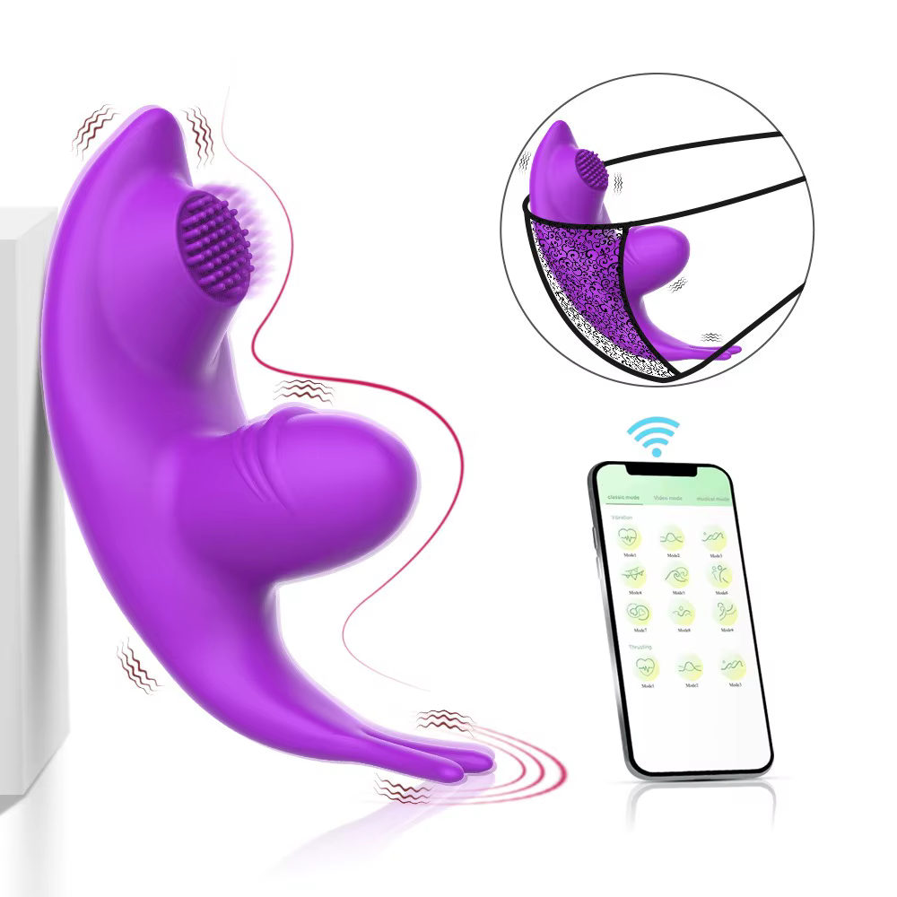 Vibromasseur télécommandé sans fil avec application, culotte vibrante, jouet pour Couple, jouets sex