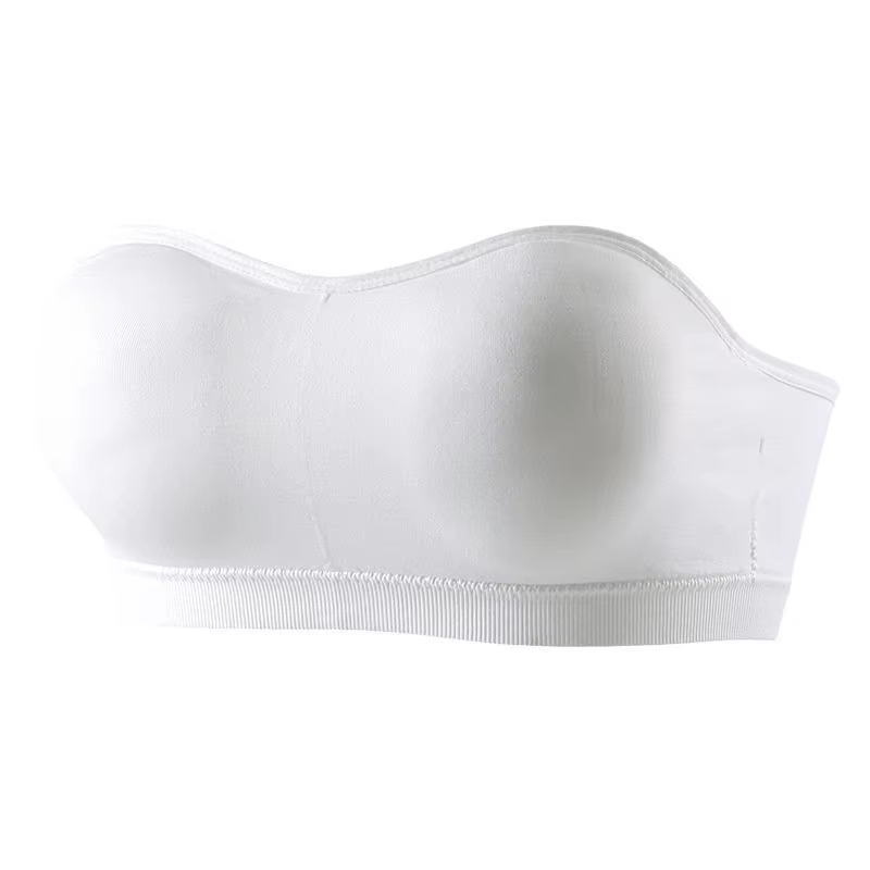 Soutien-gorge sans bretelles effet seconde peau, très élastique, respirant, avec boucle latérale, an
