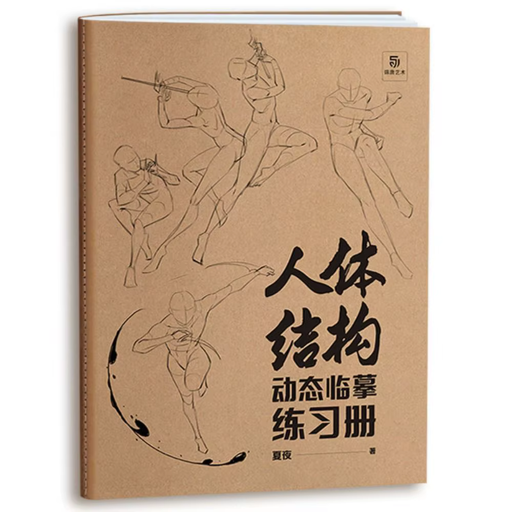 Structure corporelle personnages d'anime ligne brouillon livres de pratique Art traçage croquis pein