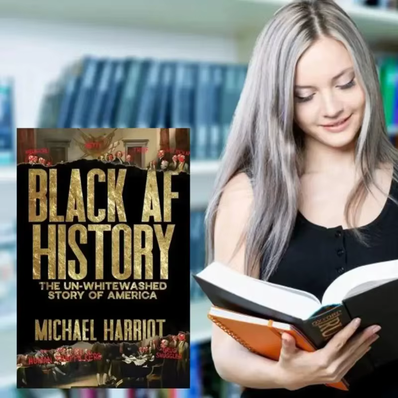 Livre d'histoire afro-américaine : L'histoire d'Amérique non blanchie en couleur - Livre en anglais