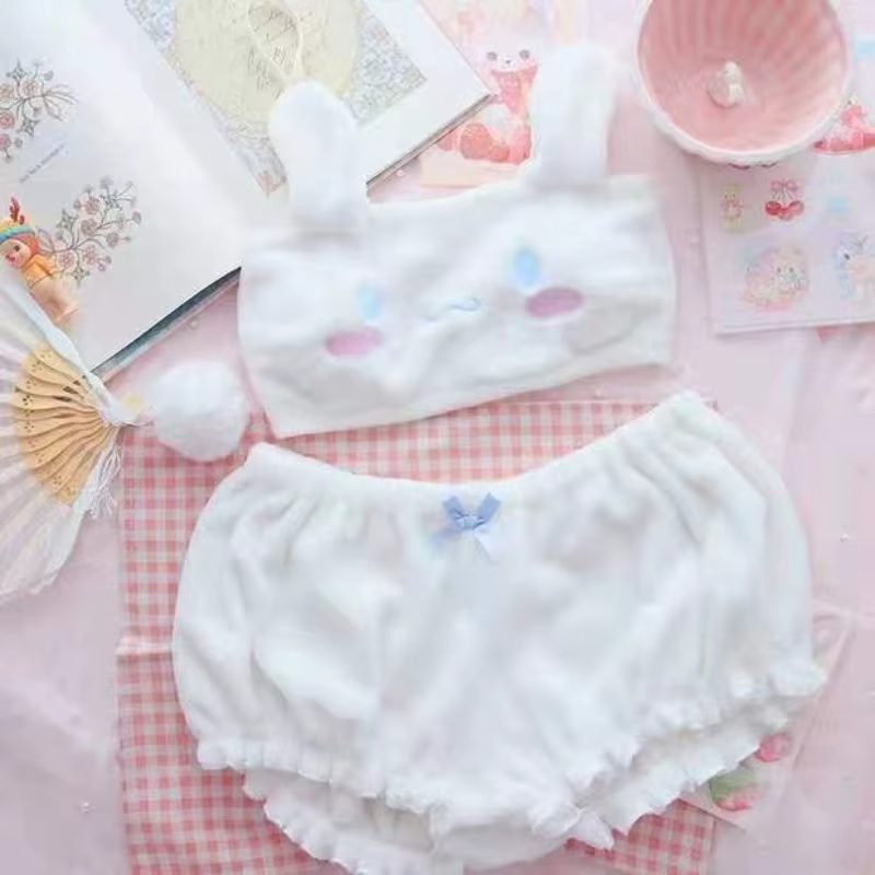 Pyjama en flanelle doux et moelleux à bretelles pour fille, motif dessin animé Kuromi, Melody, Cinna