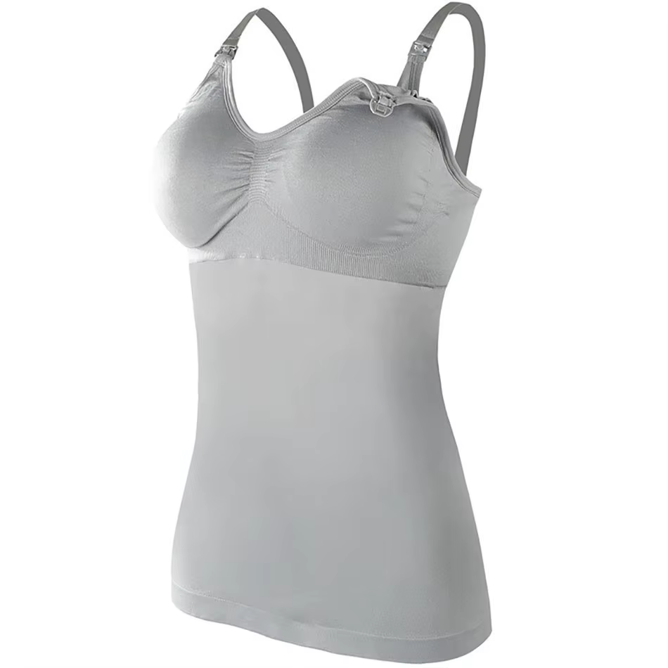 Soutien-gorge d'allaitement pour femmes enceintes, bouton avant long, ouvert, anti-affaissement, ann