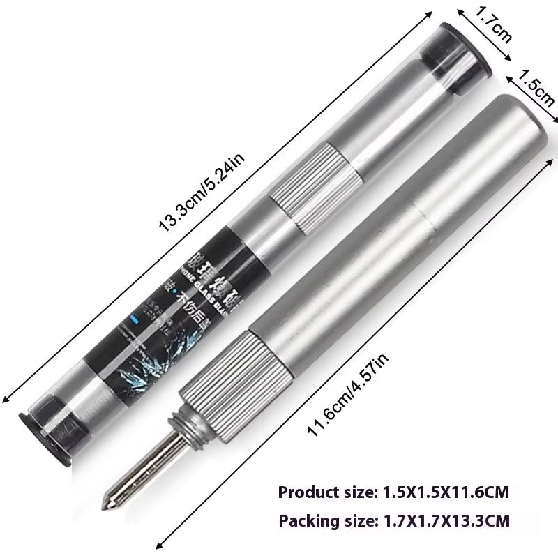 Stylo de déverrouillage pour verre de téléphone portable, briseur de vitre de batterie et de coque a