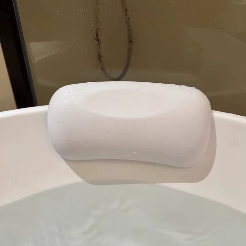Oreiller de bain spa antidérapant imperméable pour jacuzzi – Coussin de tête et de dos rembourré en