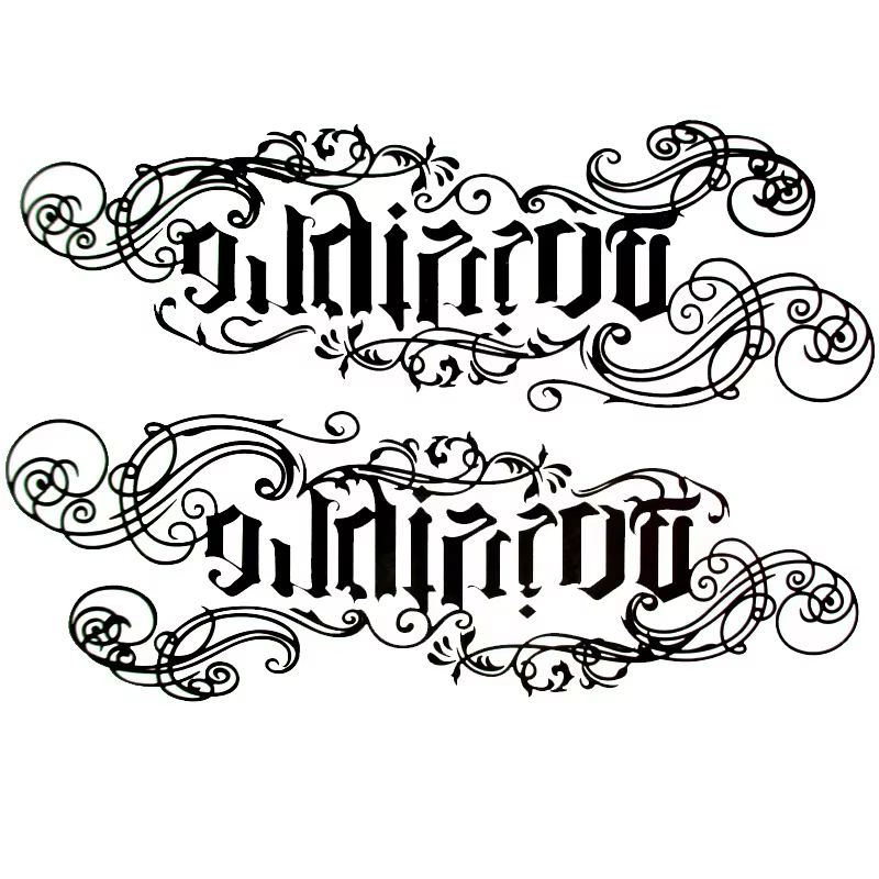 Nouveaux tatouages temporaires imperméables tatuajes temporales temporaire arts du corps flash tatou