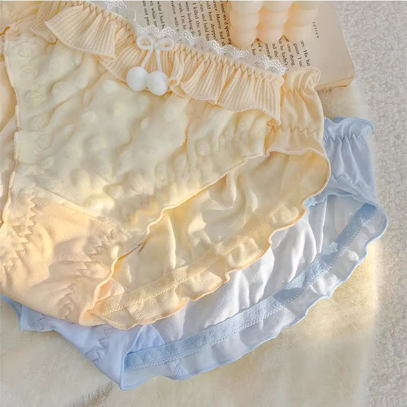Automne hiver femmes filles gonflées chaud mignon Kawayi doux t-slips Cosplay poupées mignonnes Cost