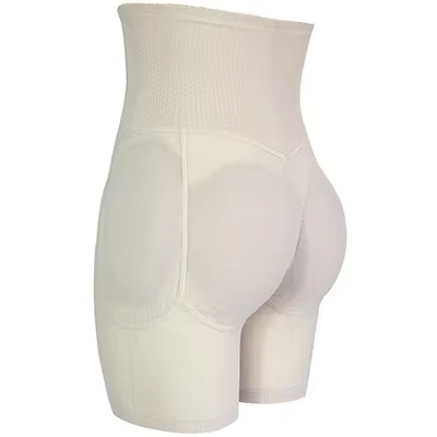 Culotte rembourrée sexy sans couture pour femmes, sous-vêtements push-up, taille haute, entraîneur, 