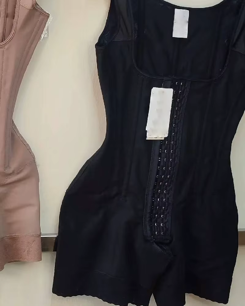Sablier Amincissant Colombien, Gaine de dehors, Ventre pio, Fermeture Avant, Fesses Lifter, Body Sha
