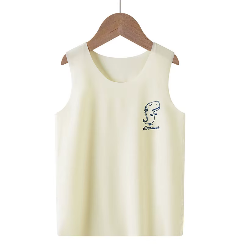 Pyjama à Manches Courtes 100% Coton pour Adolescent, Ensemble de Vêtements de Nuit pour Garçon et Fi