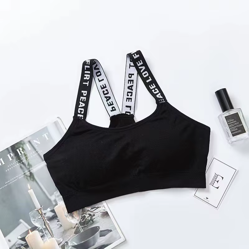Soutien-gorge de sport sexy pour femme, sous-vêtement push-up, pour gym, fitness, yoga, 1 pièce
