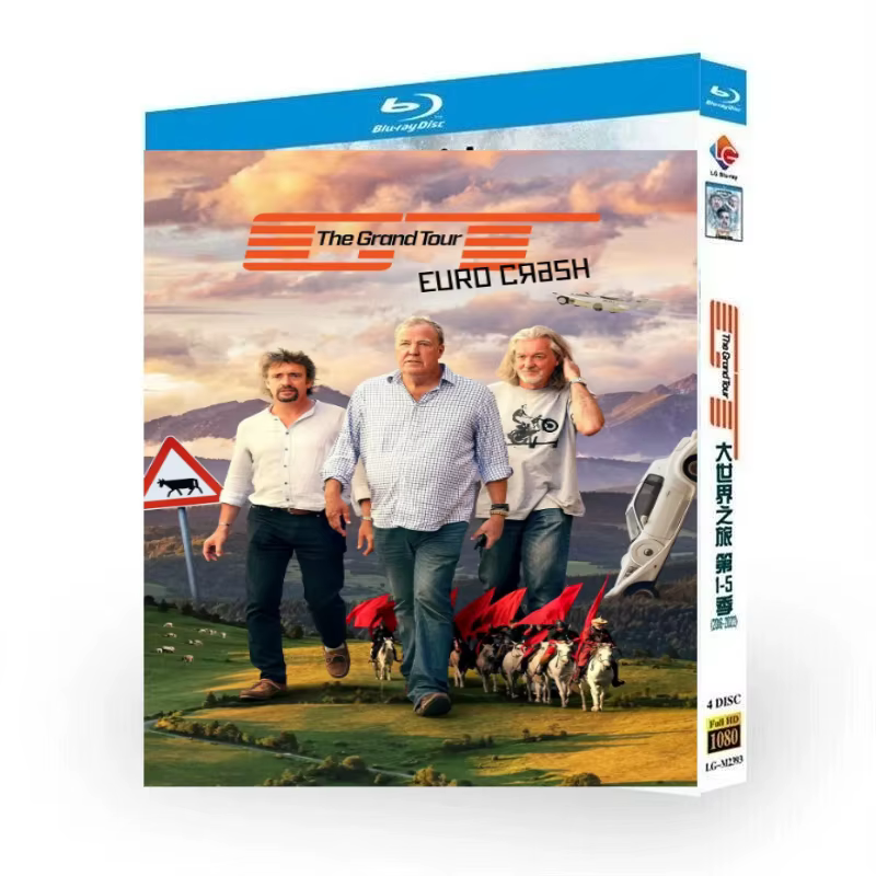 The Grand Tour Saisons 1-5 BD 4 disques toutes régions Nouveau coffret Blu-ray