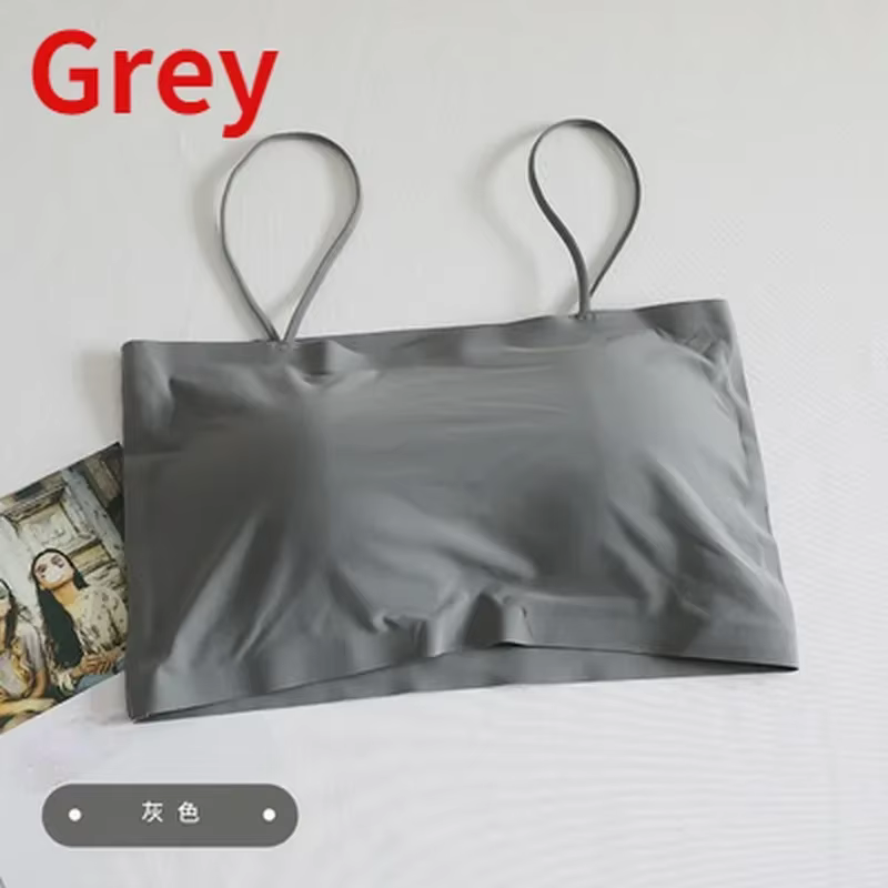 Taille confortable beauté dos enveloppement poitrine bustier tubulaire fille sans anneau en acier Ca