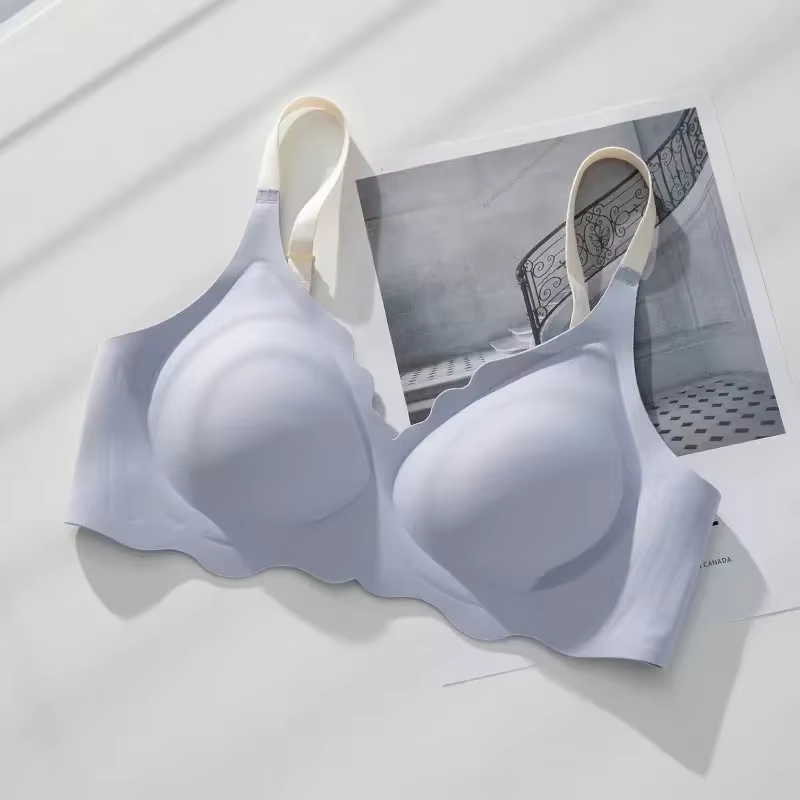 Soutien-gorge bralette pour femme, sans armatures, confortable, avec maintien supérieur, bretelles r