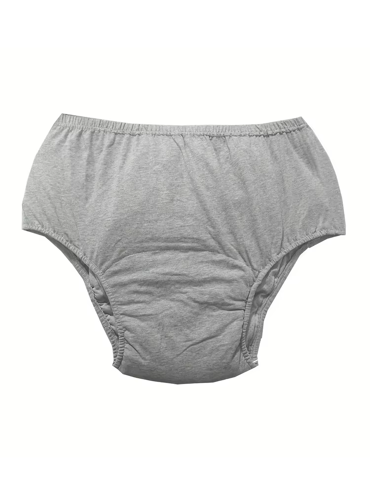 Couches lavables en tissu pour adultes, pantalons à couches non humides, sous-vêtements d'incontinen