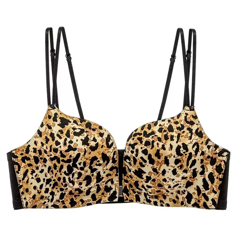 Sous-vêtements boutnés sur le devant pour femmes avec petits seins, haut supérieur fin, Collection d